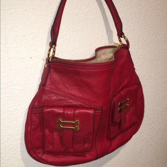 ralph lauren red purse - Picture 2 of 5